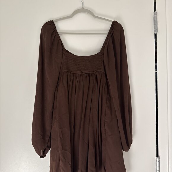 Abercrombie & Fitch Brown Dress (Size M // Lightly Used) - Picture 3 of 8